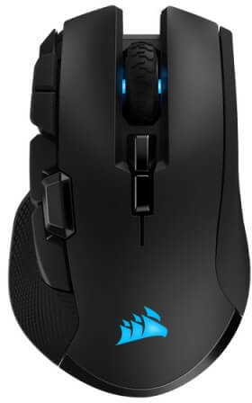 Corsair - Rato Corsair Ironclaw RGB Wireless 18000 DPI