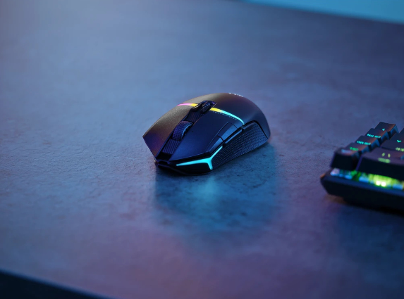 Corsair - Rato Corsair Nightsabre Gaming RGB Wireless/Bluetooth 26000DPI Preto