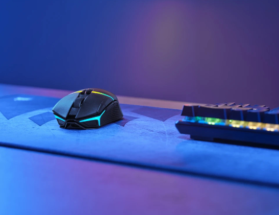Corsair - Rato Corsair Nightsabre Gaming RGB Wireless/Bluetooth 26000DPI Preto