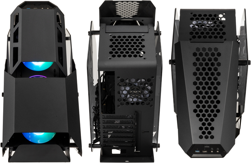 Kolink - Caixa E-ATX Showcase Kolink Big Chungus Shredded Edition ARGB Preto