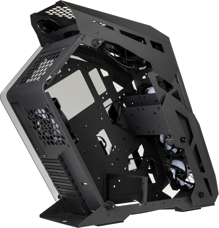 Kolink - Caixa E-ATX Showcase Kolink Big Chungus Shredded Edition ARGB Preto