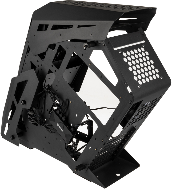 Kolink - Caixa E-ATX Showcase Kolink Big Chungus Shredded Edition ARGB Preto