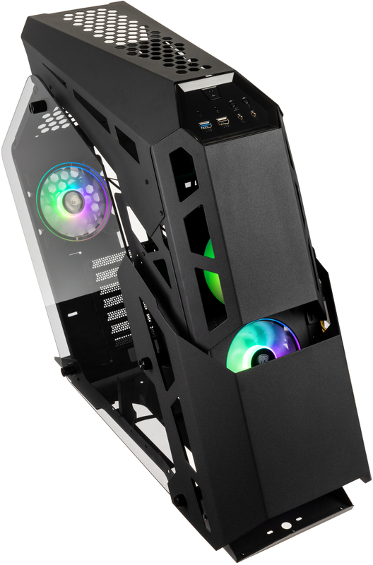 Kolink - Caixa E-ATX Showcase Kolink Big Chungus Shredded Edition ARGB Preto