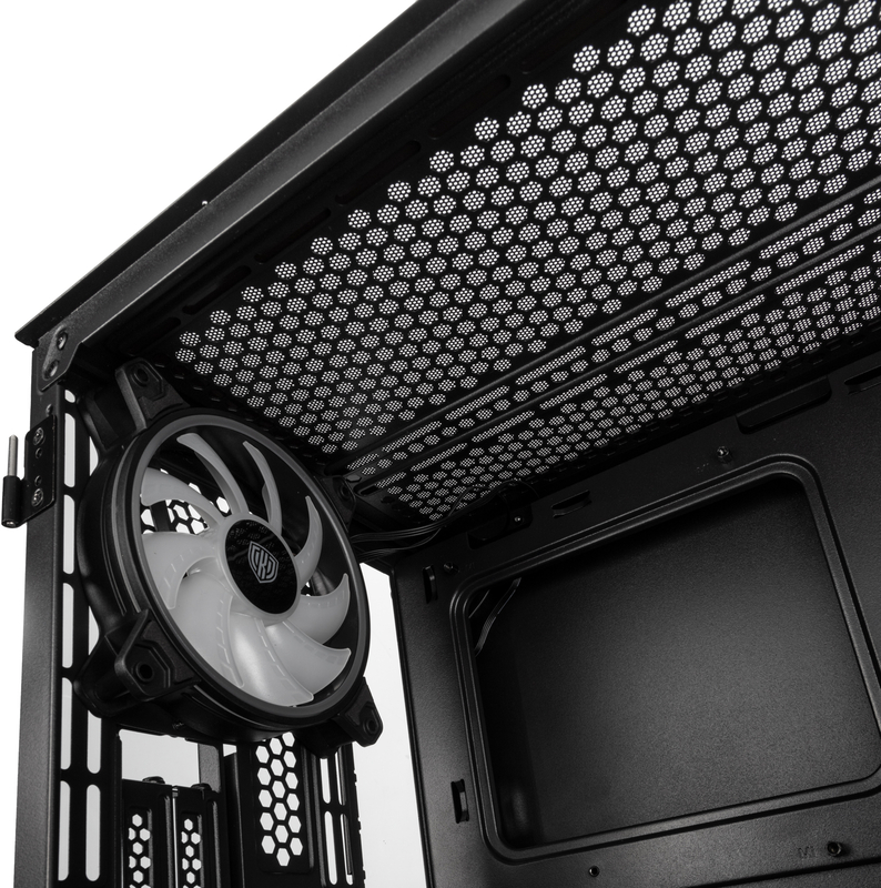 Kolink - Caixa Micro-ATX Kolink Citadel Glass SE ARGB Vidro Temperado Preto