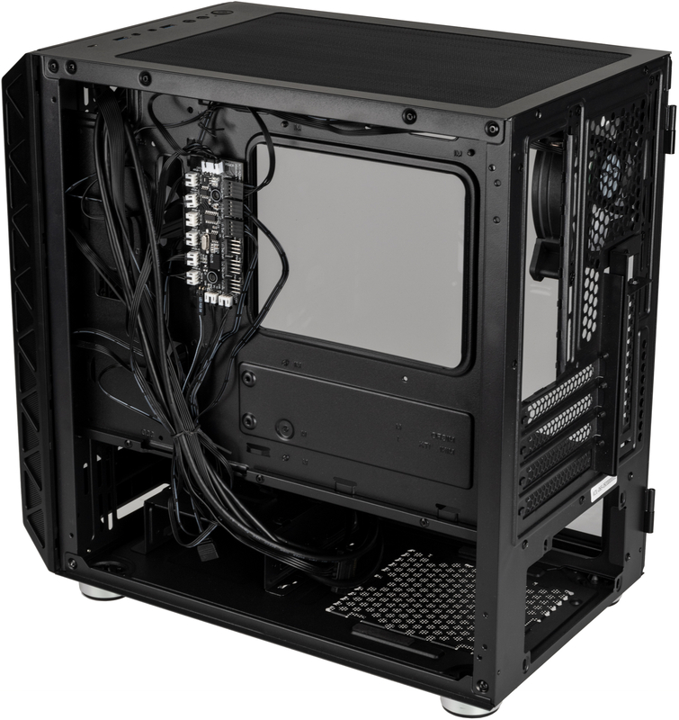 Kolink - Caixa Micro-ATX Kolink Citadel Glass SE ARGB Vidro Temperado Preto