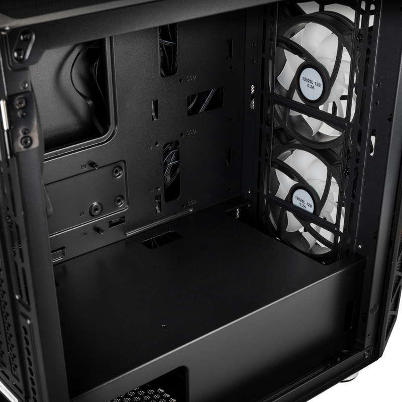 Kolink - Caixa Micro-ATX Kolink Citadel Glass SE ARGB Vidro Temperado Preto