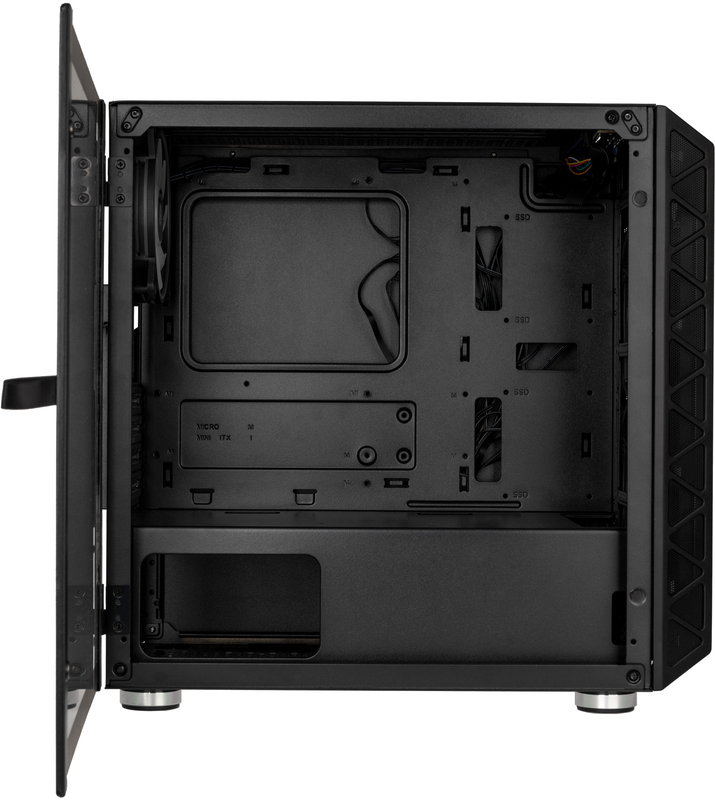 Kolink - Caixa Micro-ATX Kolink Citadel Glass SE ARGB Vidro Temperado Preto