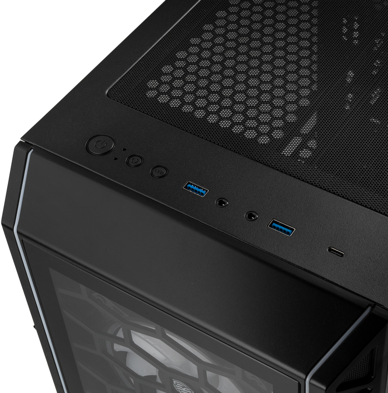 Kolink - Caixa Micro-ATX Kolink Citadel Glass SE ARGB Vidro Temperado Preto