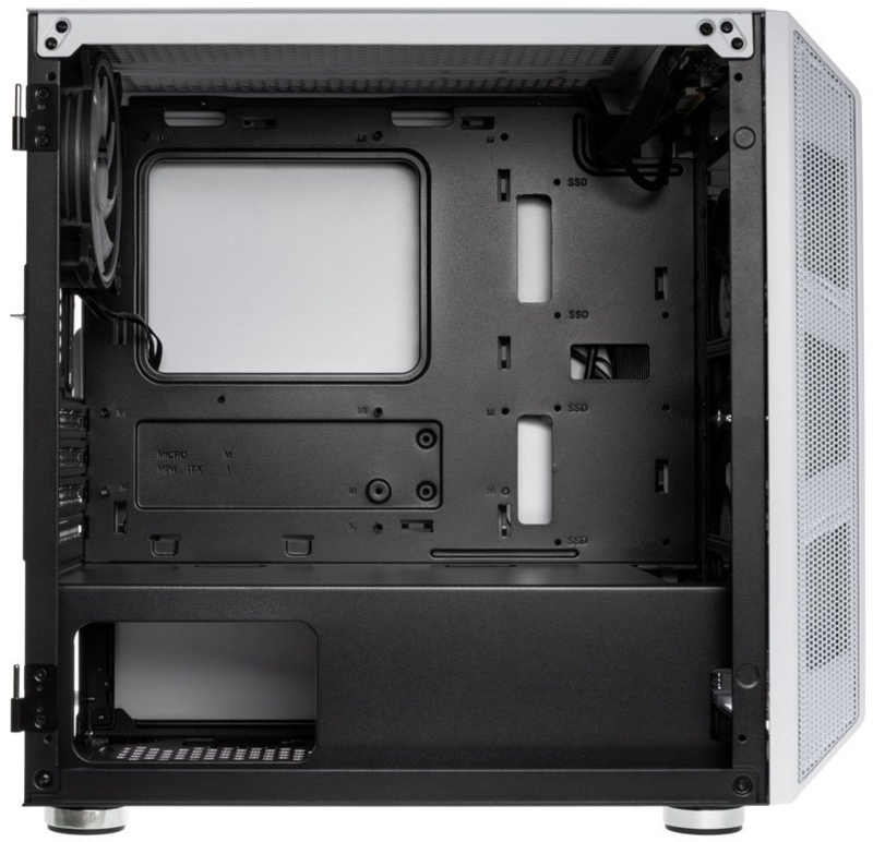 Kolink - Caixa Micro-ATX Kolink Citadel Mesh RGB Vidro Temperado Branco