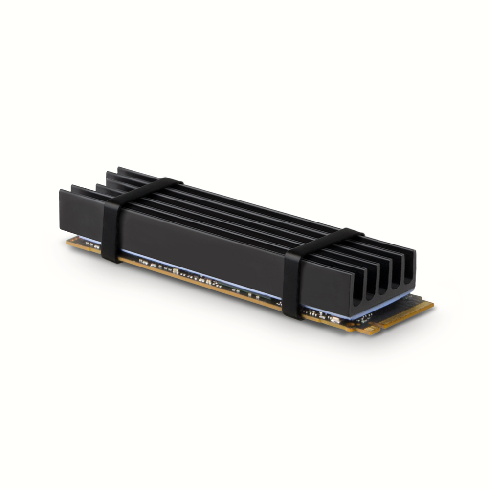 Picture of Picture of Dissipador Passivo AXAGON CLR-M2L10 - M.2 SSD, 80mm SSD, ALU, silicone thermal pads, height 10mm