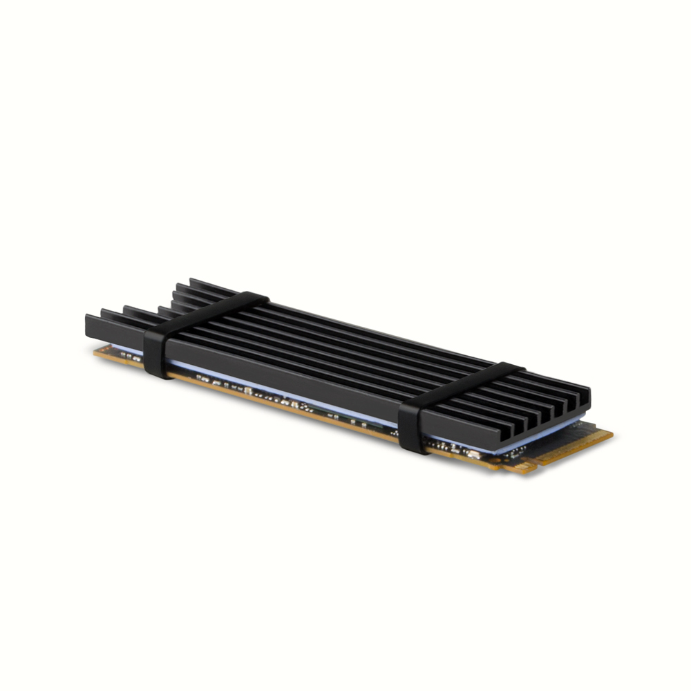 Picture of Picture of Dissipador Passivo AXAGON CLR-M2L3 - M.2 SSD, 80mm SSD, ALU, silicone thermal pads, height 3mm