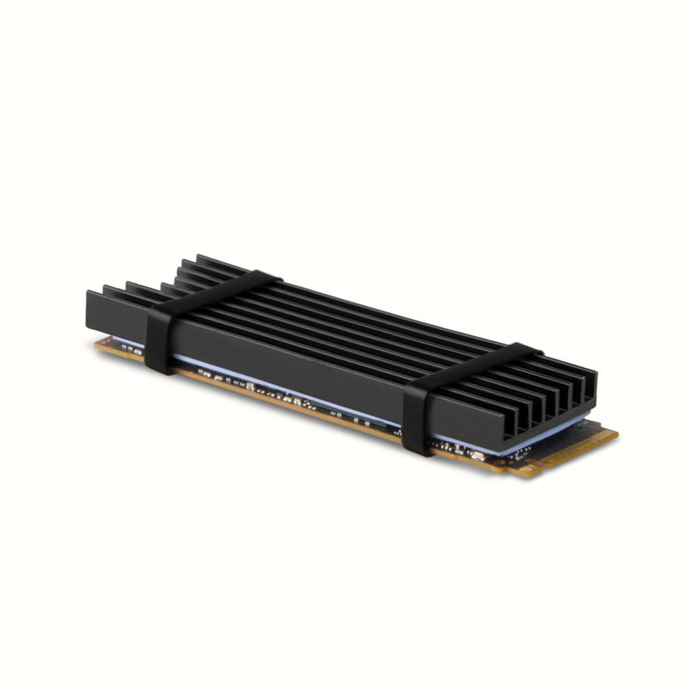 Picture of Picture of Dissipador Passivo AXAGON CLR-M2L6 - M.2 SSD, 80mm SSD, ALU, silicone thermal pads, height 6mm