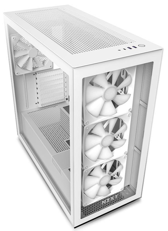 NZXT - Caixa ATX NZXT H7 Elite RGB RGB Branca Vidro Temperado
