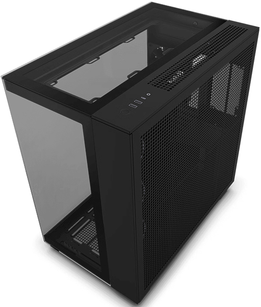 NZXT - Caixa ATX NZXT H9 Elite Preta Vidro Temperado
