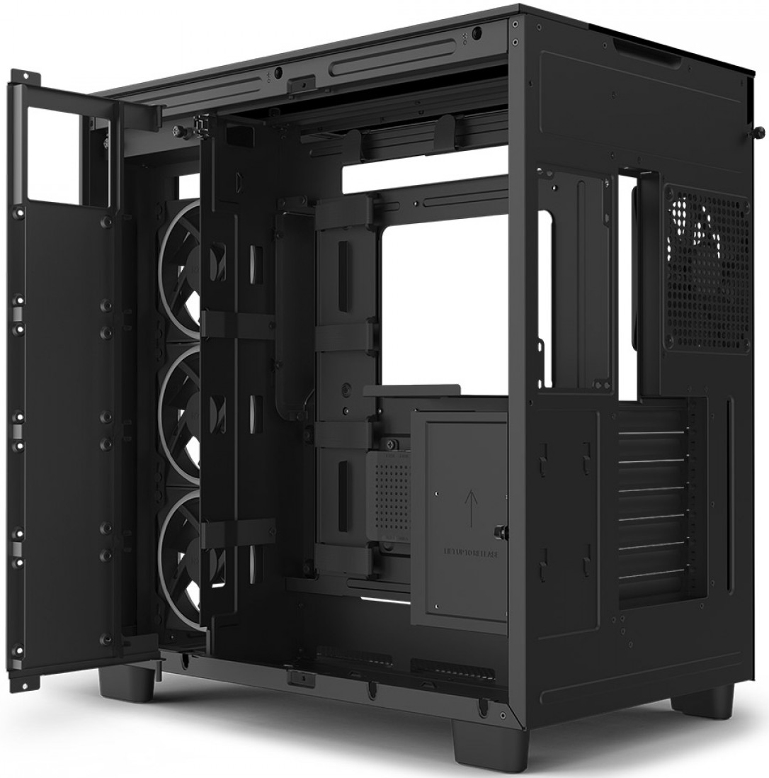 NZXT - Caixa ATX NZXT H9 Elite Preta Vidro Temperado