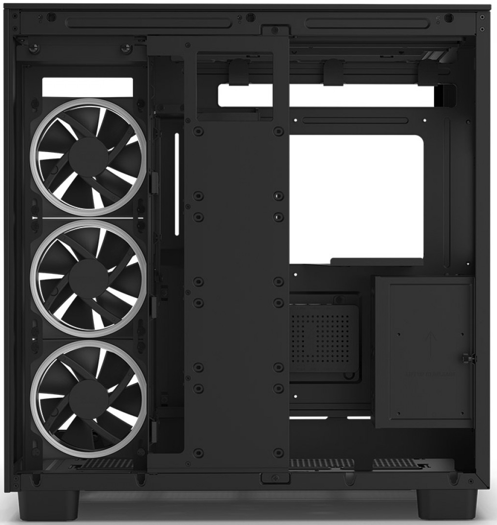 NZXT - Caixa ATX NZXT H9 Elite Preta Vidro Temperado