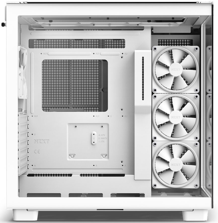 NZXT - Caixa ATX NZXT H9 Elite Branca Vidro Temperado