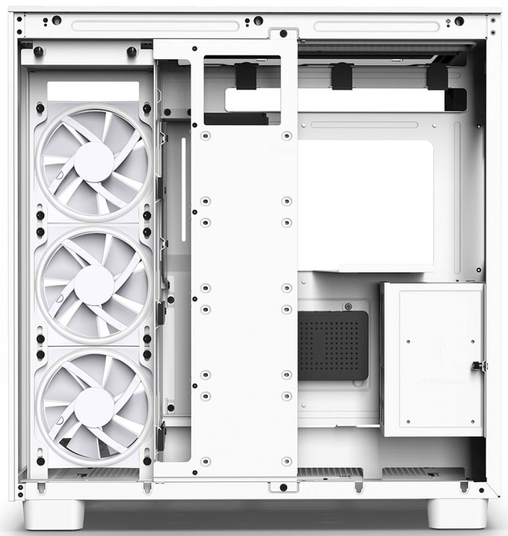 NZXT - Caixa ATX NZXT H9 Elite Branca Vidro Temperado