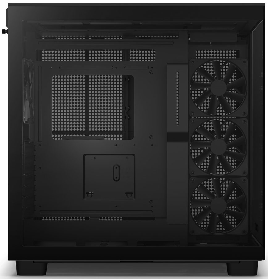 NZXT - Caixa ATX NZXT H9 Flow Preta Vidro Temperado