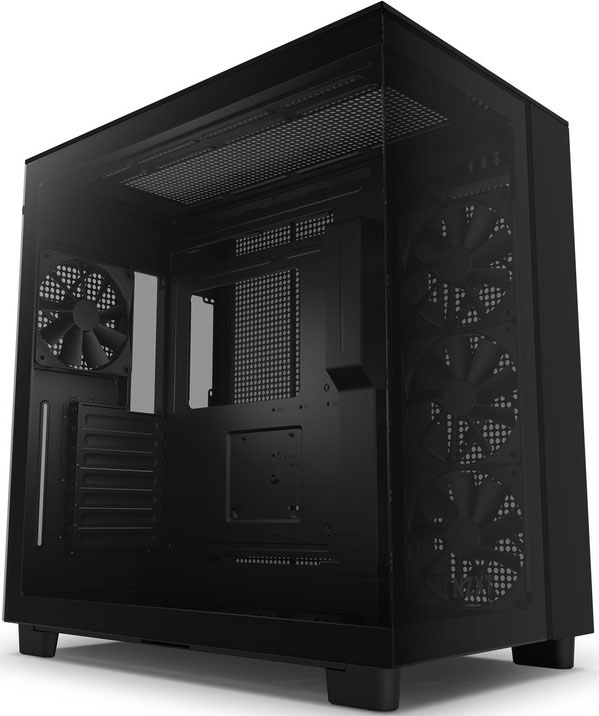 NZXT - Caixa ATX NZXT H9 Flow Preta Vidro Temperado