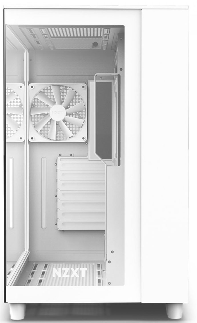 NZXT - Caixa ATX NZXT H9 Flow Branca Vidro Temperado