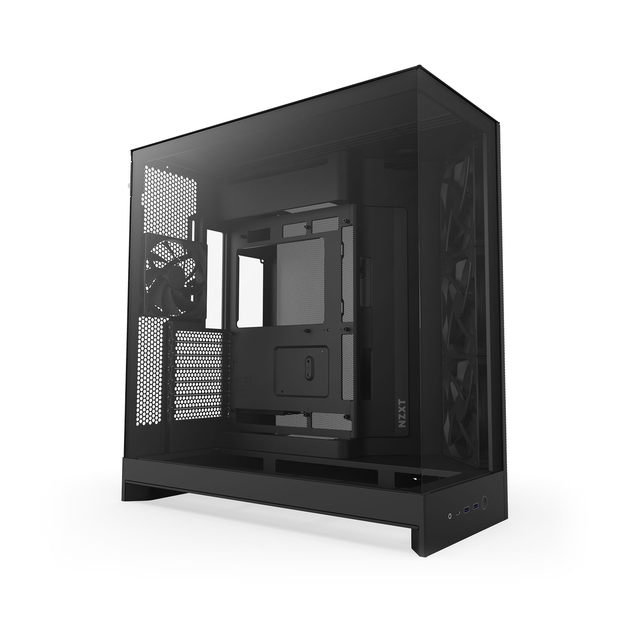 Picture of Picture of Caixa E-ATX NZXT H9 Flow Preta (2025) Vidro Temperado