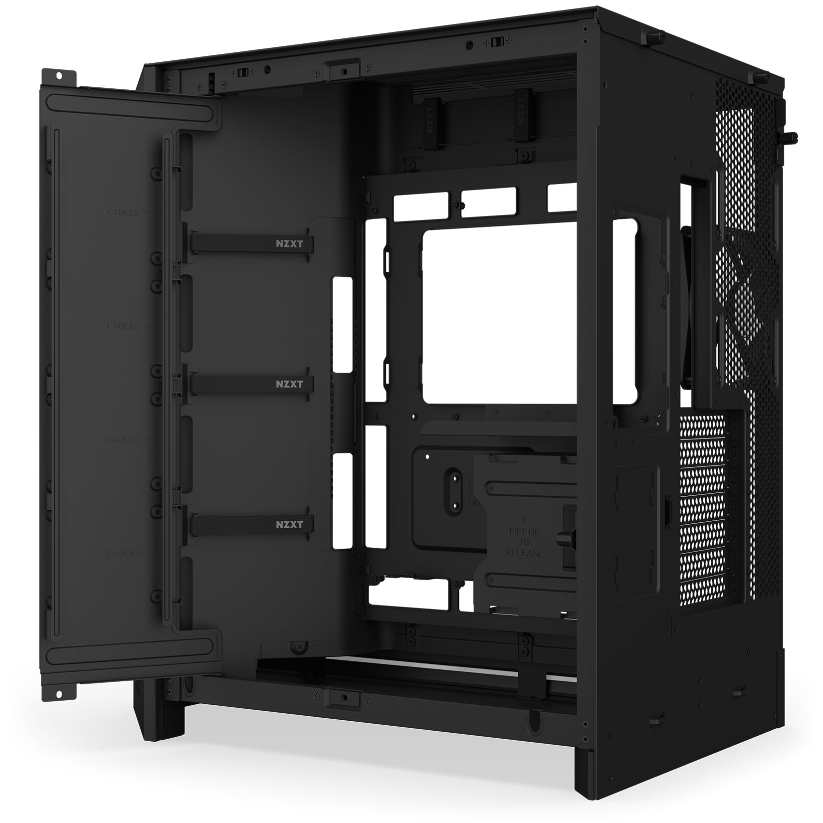 NZXT - Caixa E-ATX NZXT H9 Flow RGB+ Preta (2025) Vidro Temperado