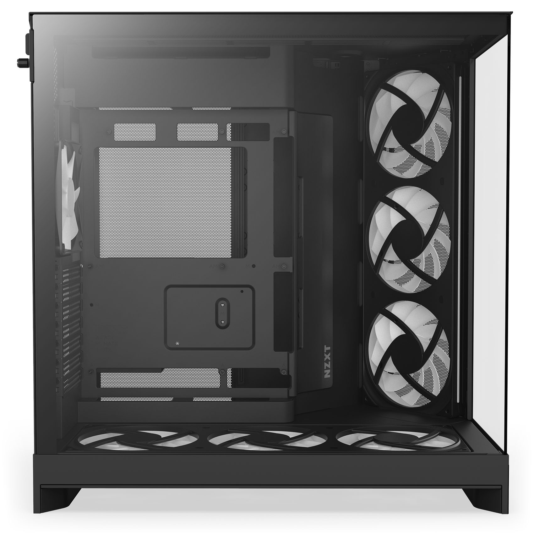 NZXT - Caixa E-ATX NZXT H9 Flow RGB+ Preta (2025) Vidro Temperado