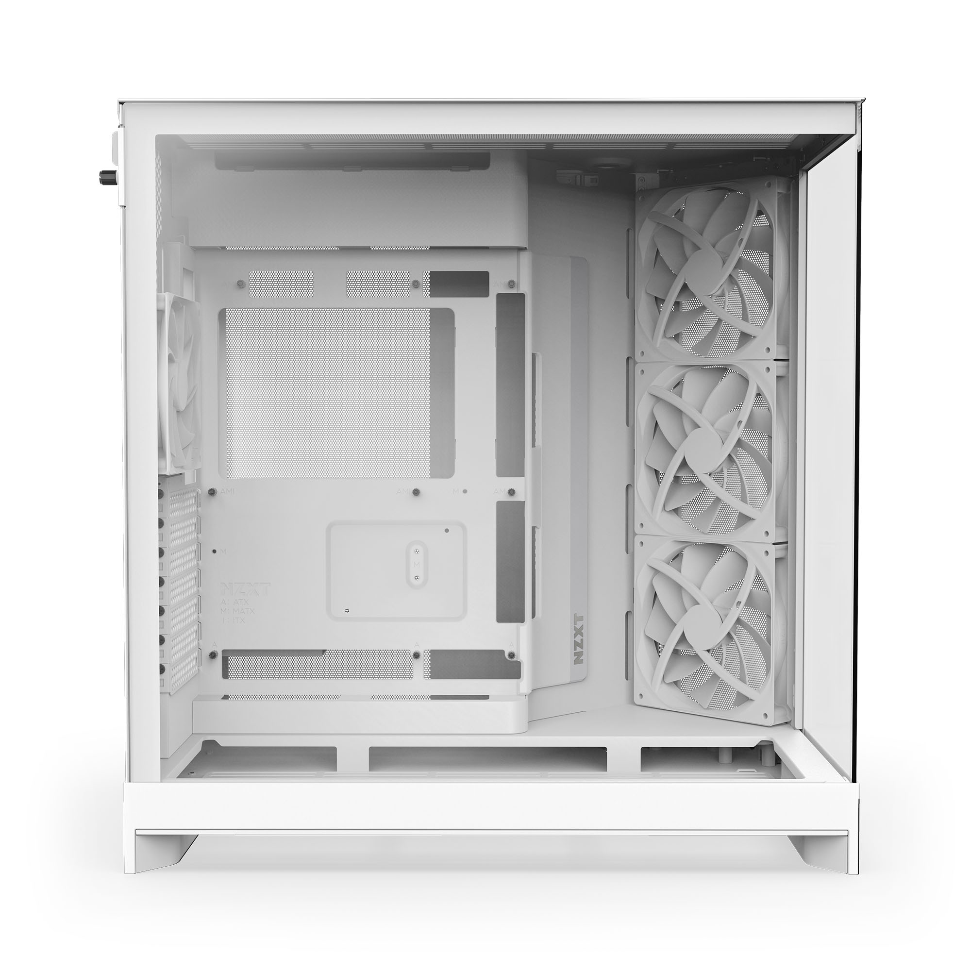 NZXT - Caixa E-ATX NZXT H9 Flow Branca (2025) Vidro Temperado