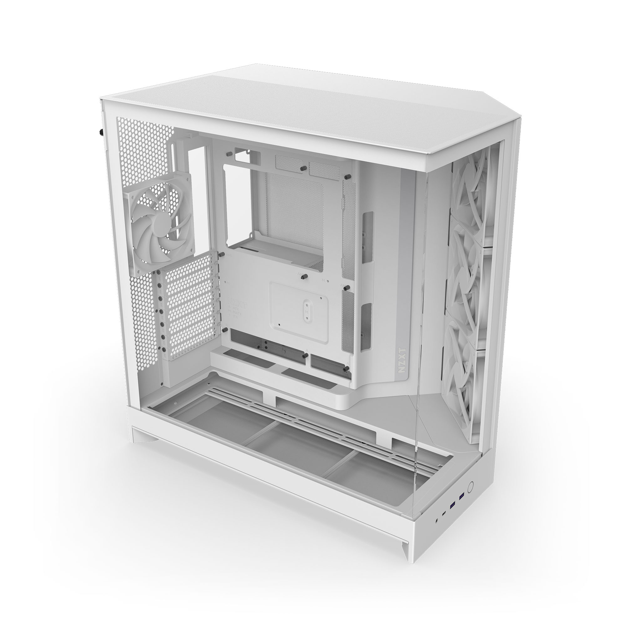 NZXT - Caixa E-ATX NZXT H9 Flow Branca (2025) Vidro Temperado