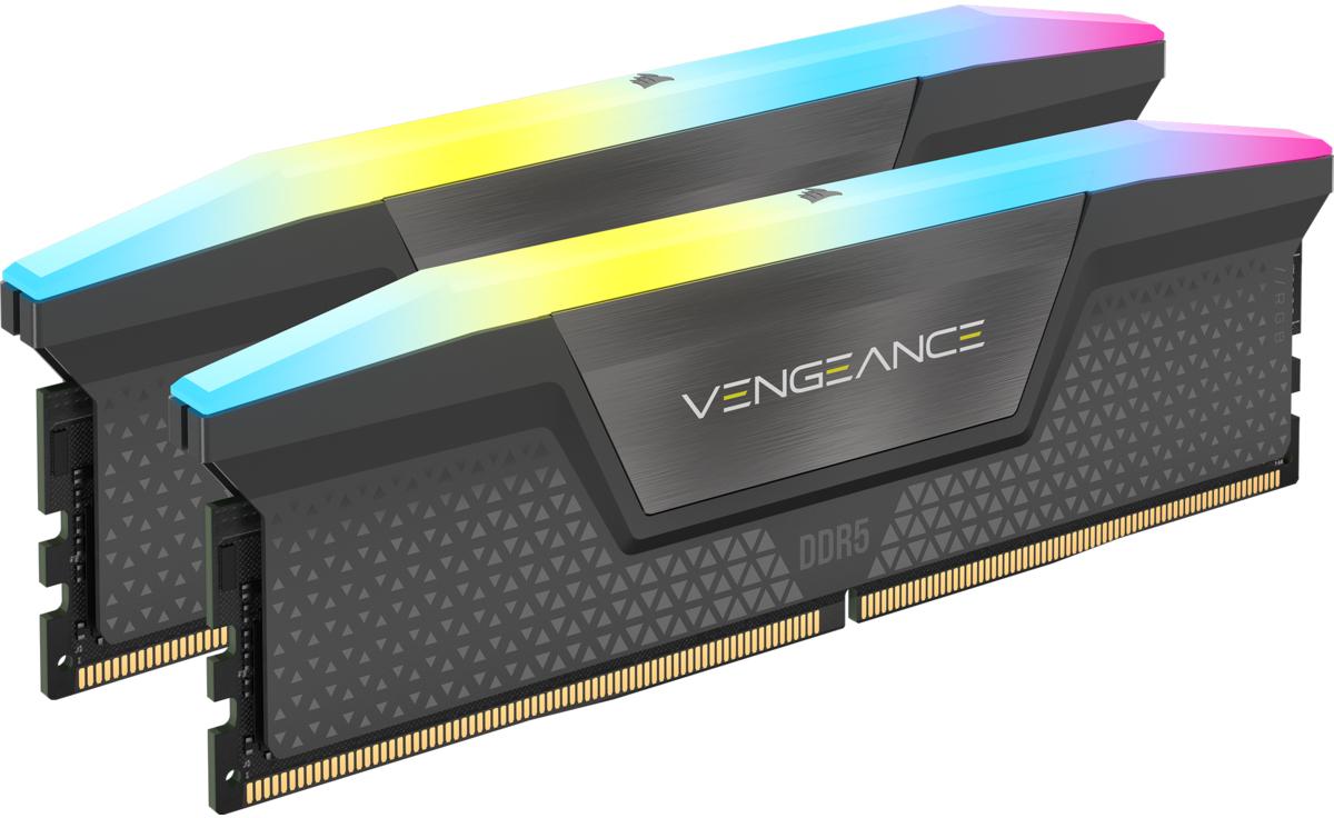 Picture of Picture of Corsair Kit 32GB (2 x 16GB) DDR5 6000MHz Vengeance RGB EXPO Black CL30