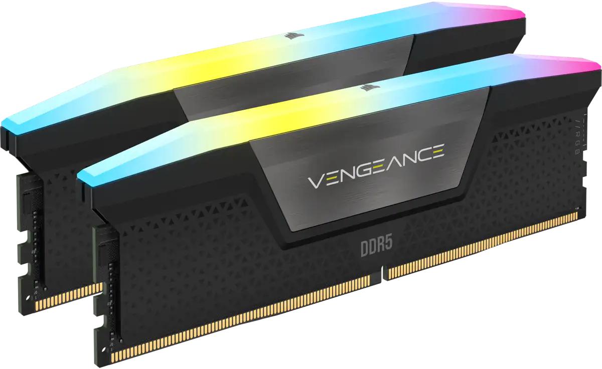 Picture of Picture of Corsair Kit 32GB (2 x 16GB) DDR5 6400MHz Vengeance RGB Black CL32