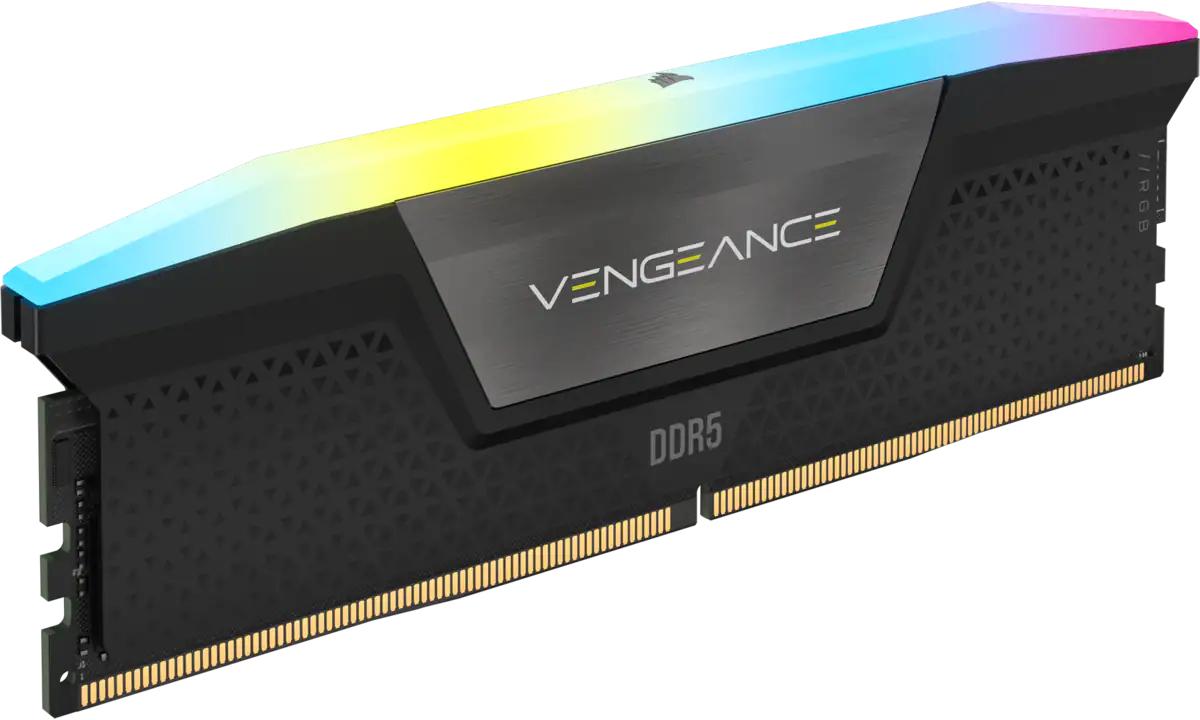 Picture of Picture of Corsair Kit 32GB (2 x 16GB) DDR5 6400MHz Vengeance RGB Black CL32