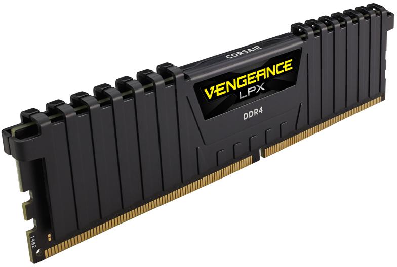 Picture of Picture of Corsair Kit 32GB (2 x 16GB) DDR4 3200MHz Vengeance LPX Black CL16
