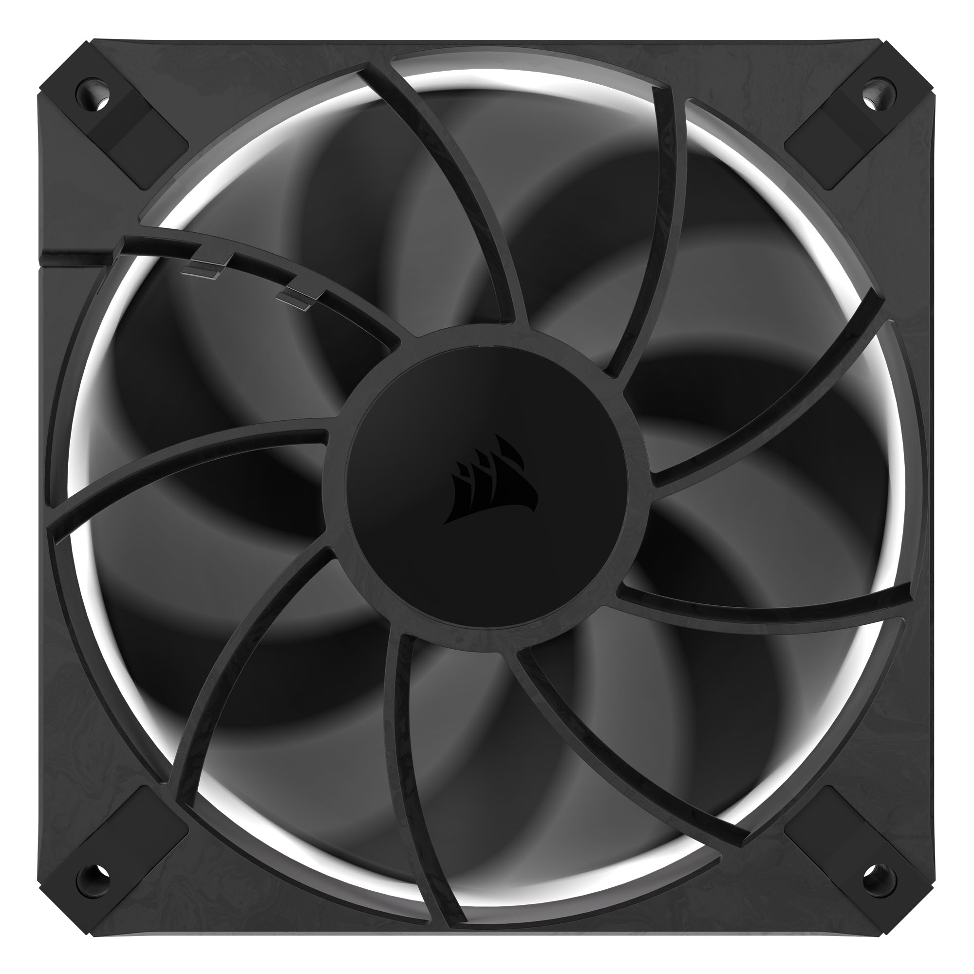 Corsair - Ventoinha Corsair RS120 MAX 2000RPM PWM Preta 120mm