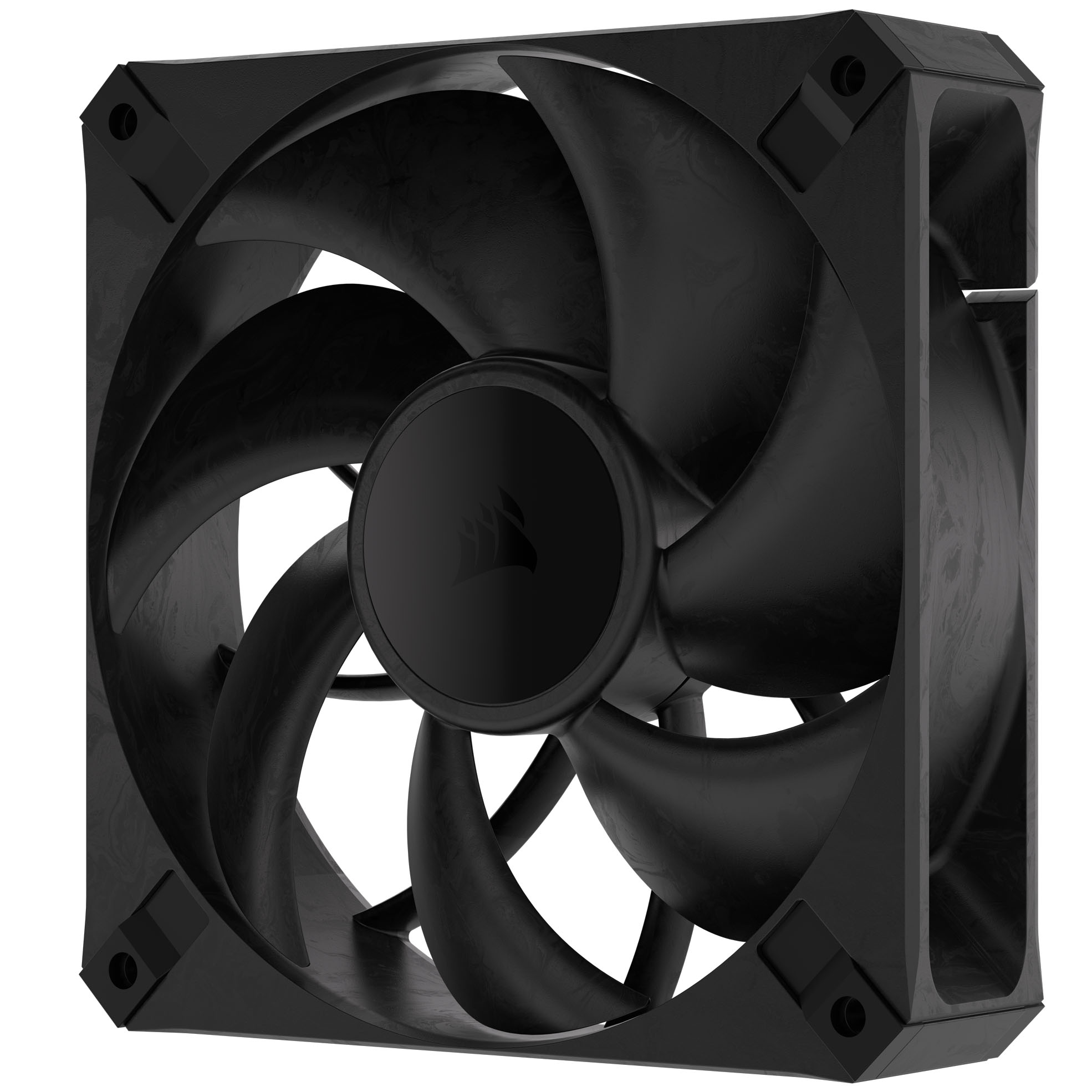 Corsair - Ventoinha Corsair RS120 MAX 2000RPM PWM Preta 120mm (Pack 3)