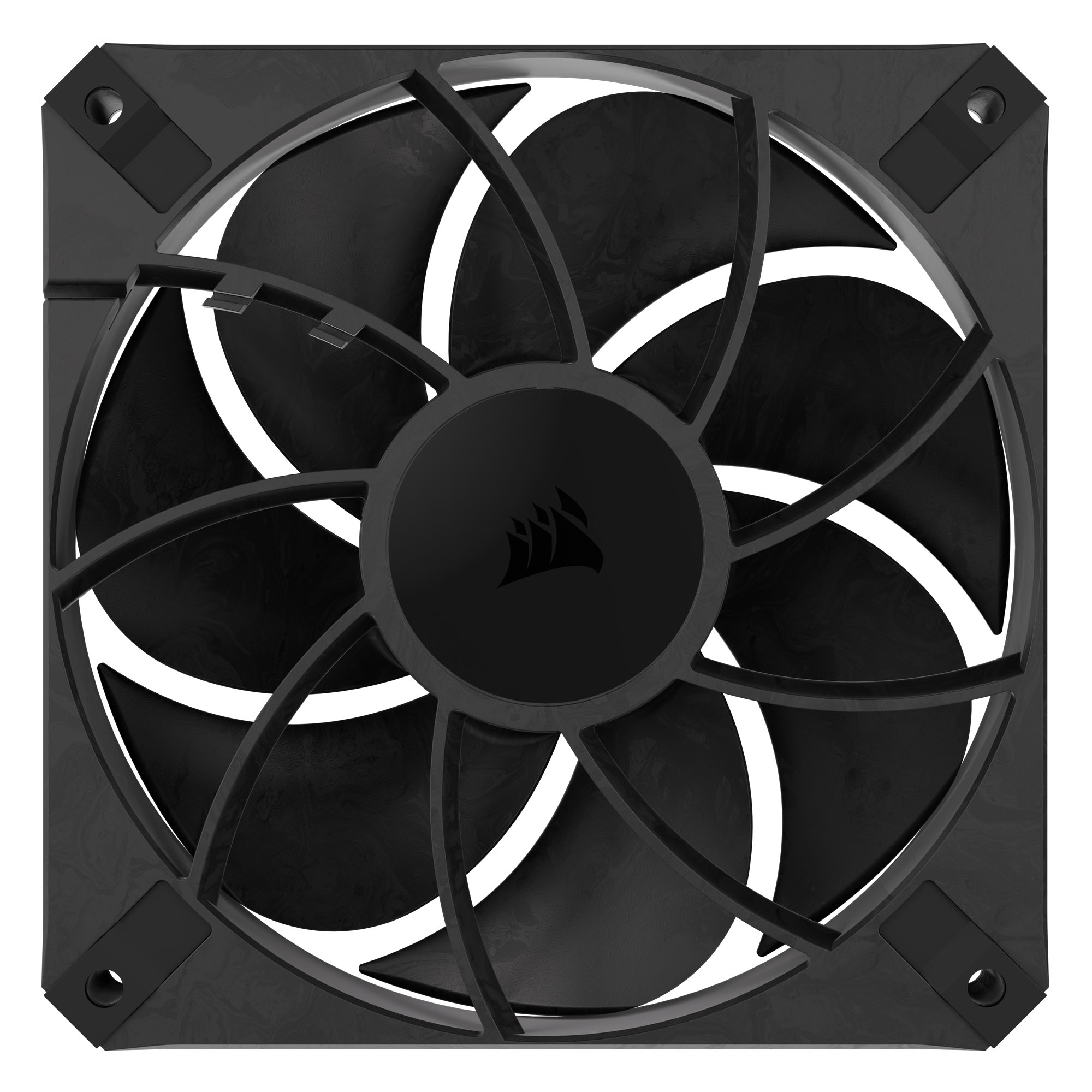 Corsair - Ventoinha Corsair RS120 MAX 2000RPM PWM Preta 120mm (Pack 3)