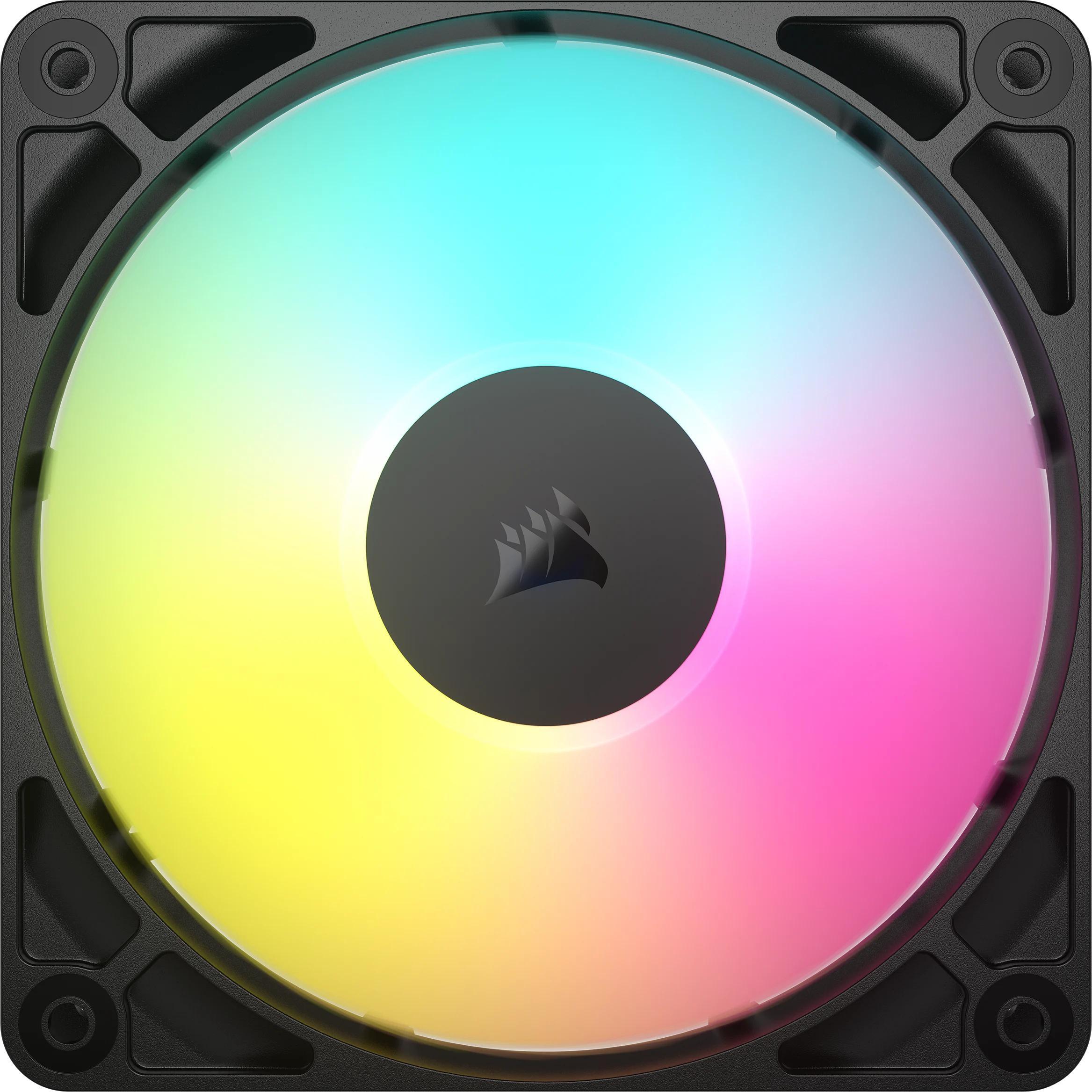 Picture of Picture of Ventoinha Corsair RS120 ARGB PWM Preta 120mm (Pack 3)