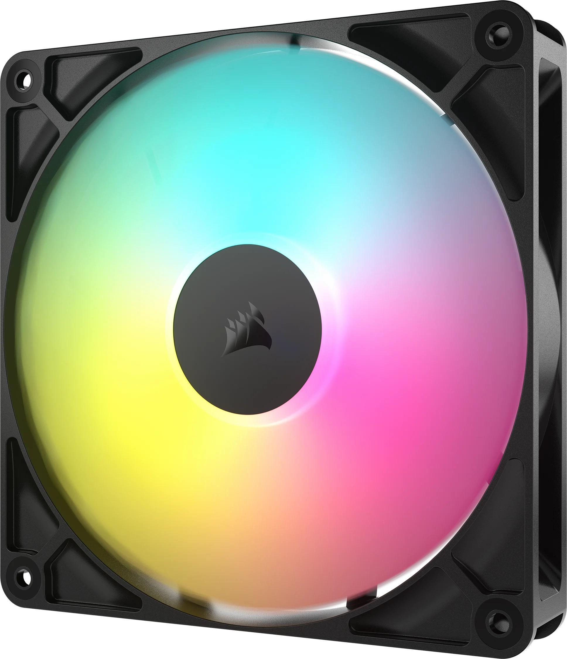 Corsair - Ventoinha Corsair RS140 ARGB PWM Preta 140mm