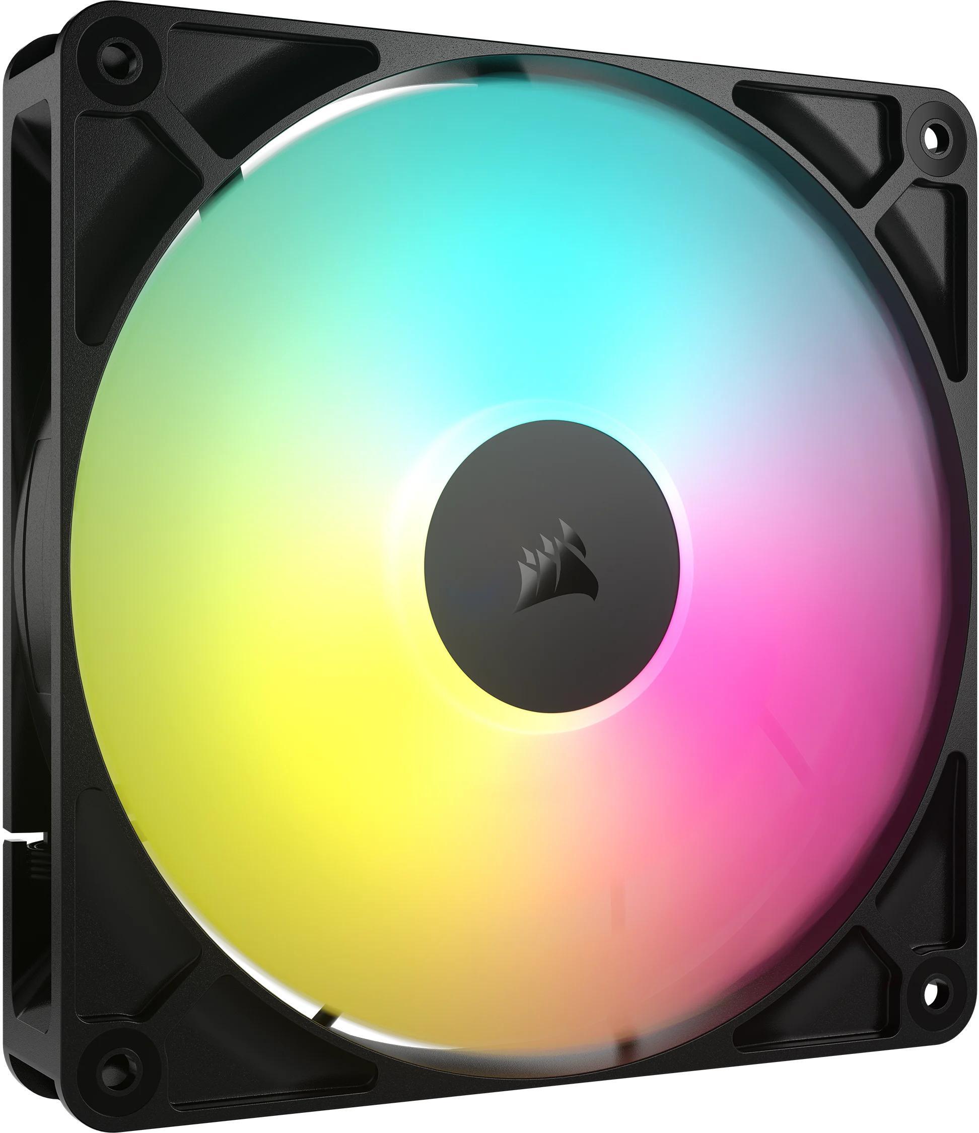 Corsair - Ventoinha Corsair RS140 ARGB PWM Preta 140mm
