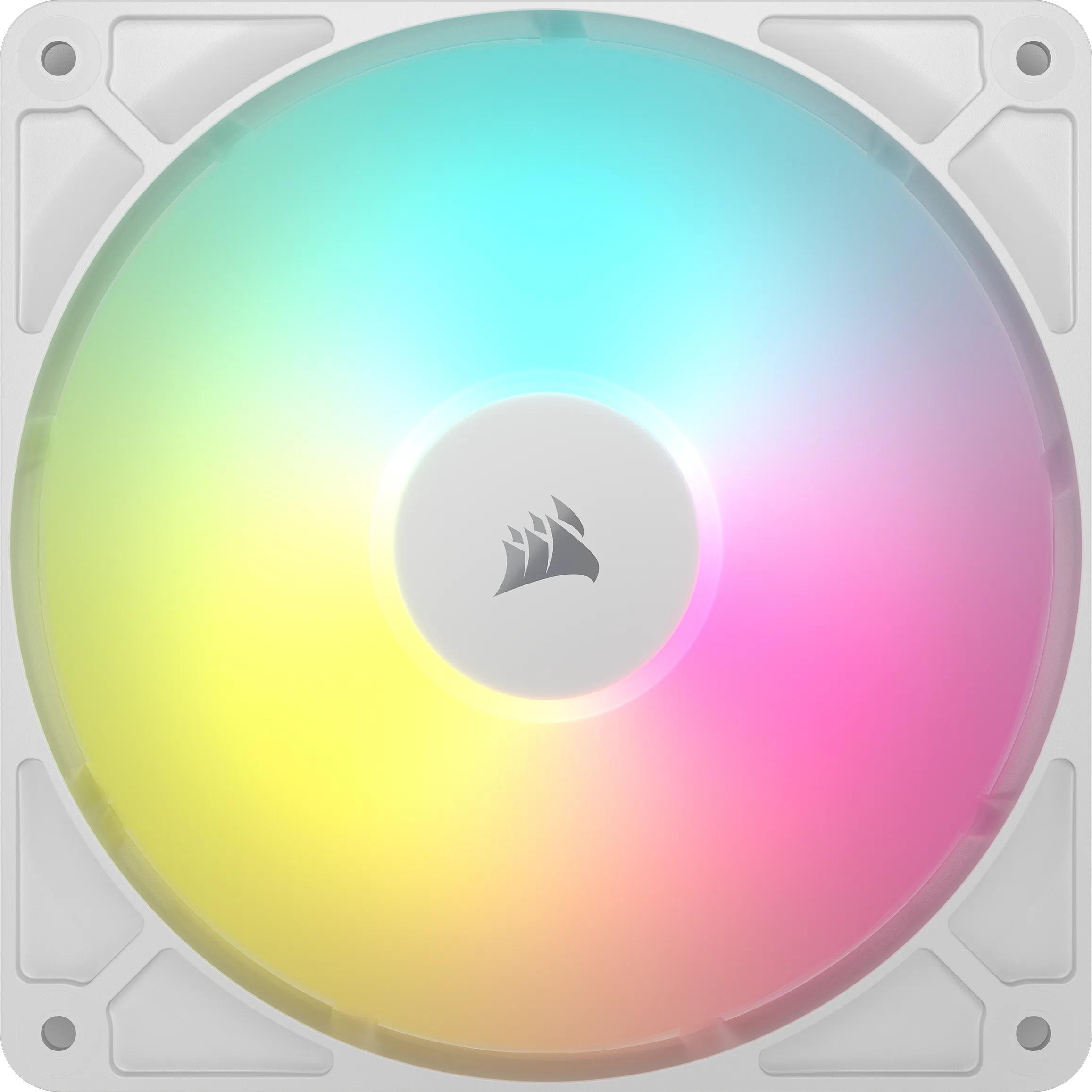 Picture of Picture of Ventoinha Corsair RS140 ARGB PWM Branca 140mm (Pack 2)