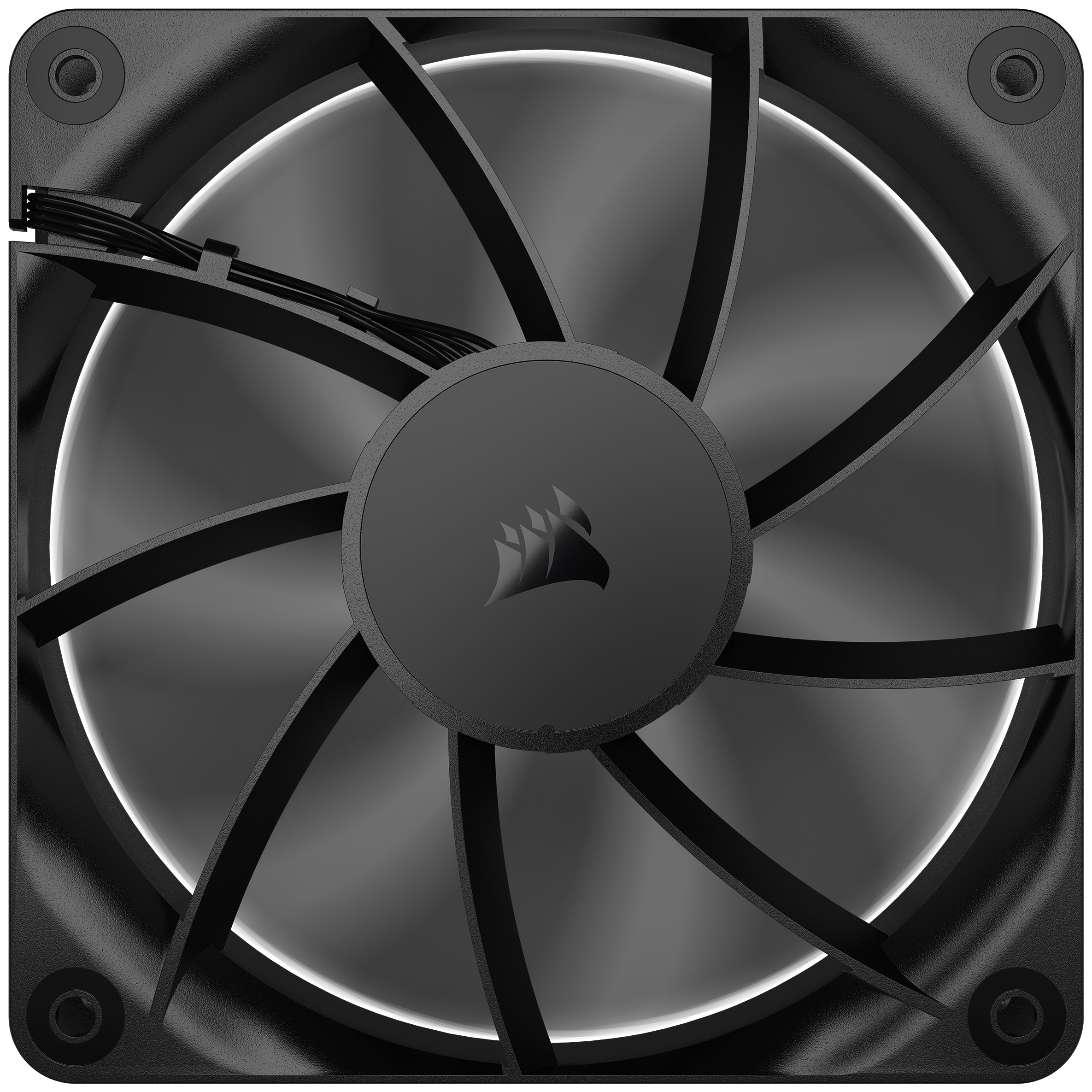 Corsair - Ventoinha Corsair RS120 PWM Preta 120mm