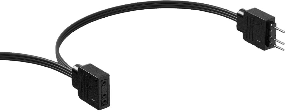 Corsair - Ventoinha Corsair RS120-R ARGB Reverse PWM Preta 120mm (Pack 3)