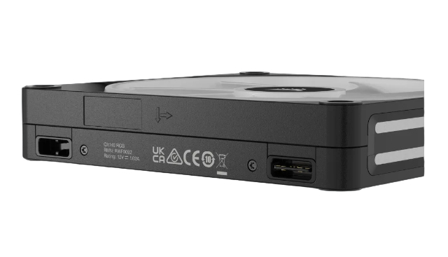 Corsair - Ventoinha Corsair iCUE Link QX140 RGB PWM Preta 140mm (Pack 2)