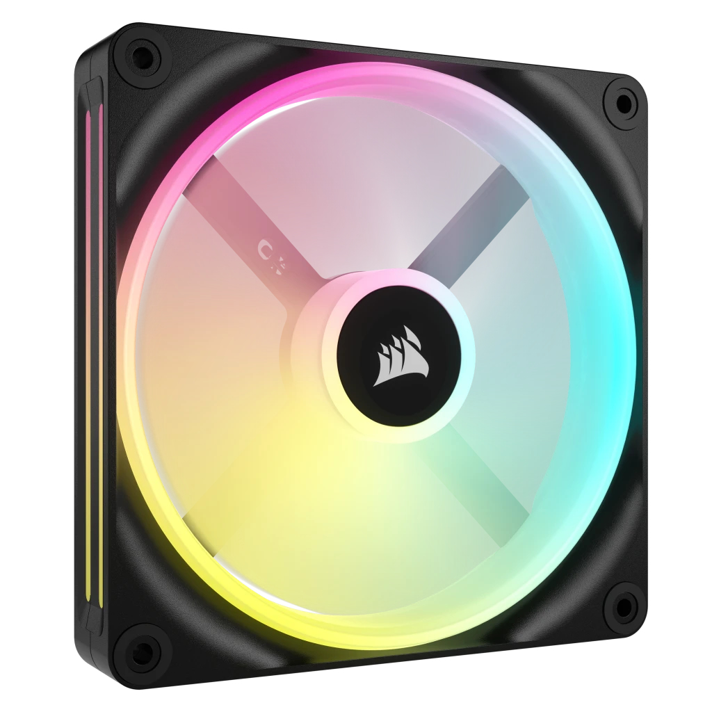 Picture of Picture of Ventoinha Corsair iCUE Link QX140 RGB PWM Preta 140mm (Pack 2)
