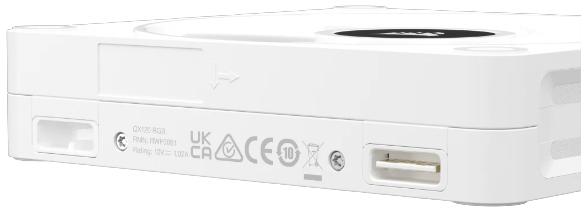 Corsair - Ventoinha Corsair iCUE Link QX120 RGB PWM Branca 120mm (Pack 3)