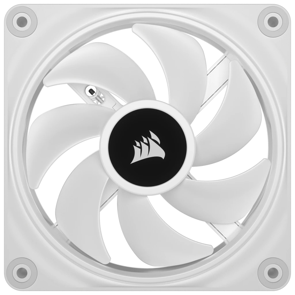 Picture of Picture of Ventoinha Corsair iCUE Link QX120 RGB PWM Branca 120mm (Pack 3)