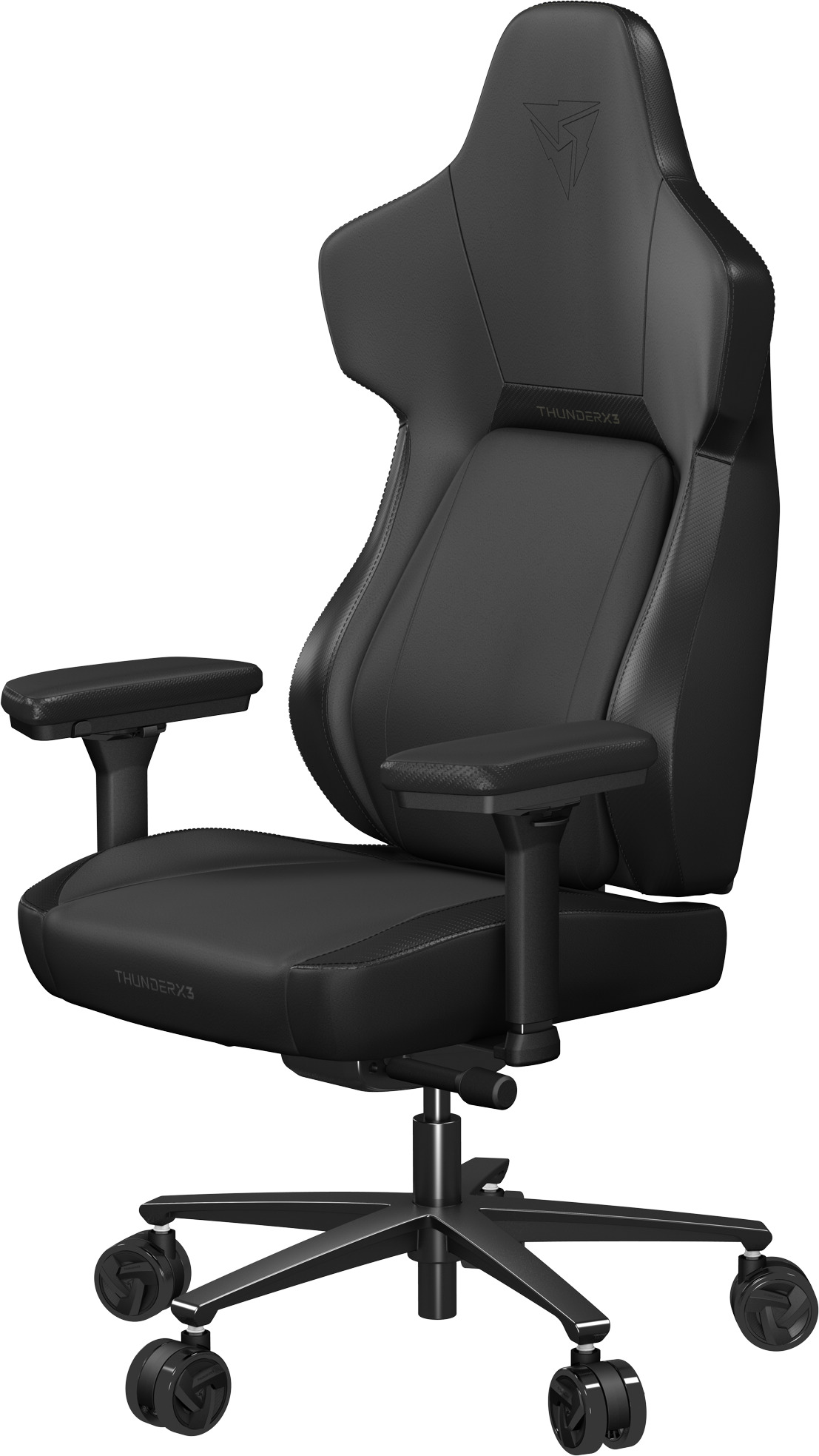 ThunderX3 - Cadeira Gaming ThunderX3 Core, Apoio lombar 360 graus - Modern Black