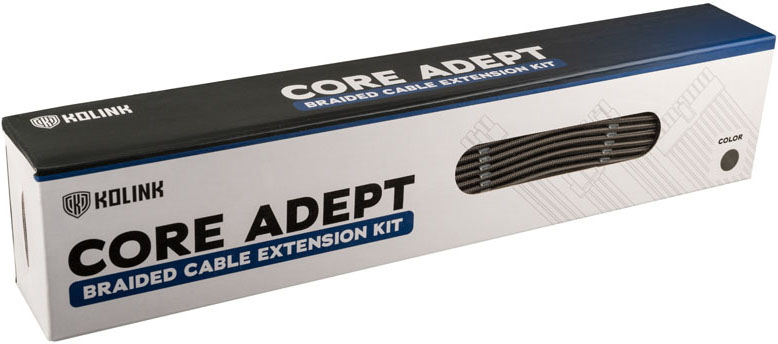 Kolink - Kit de Expansão Kolink Core Adept Braided - Gunmetal