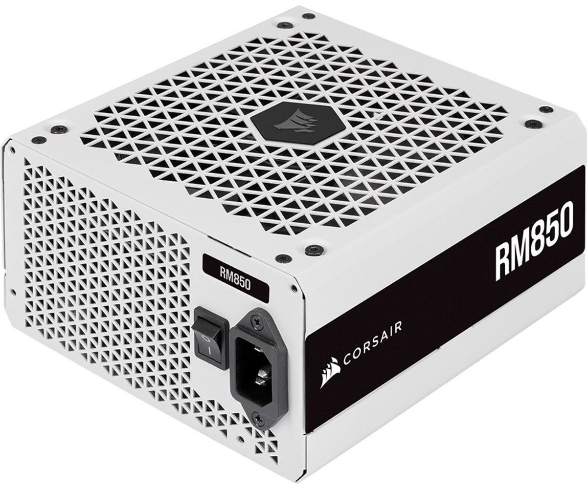 Corsair - Fonte Modular Corsair RM850 850W 80 Plus Gold Branca